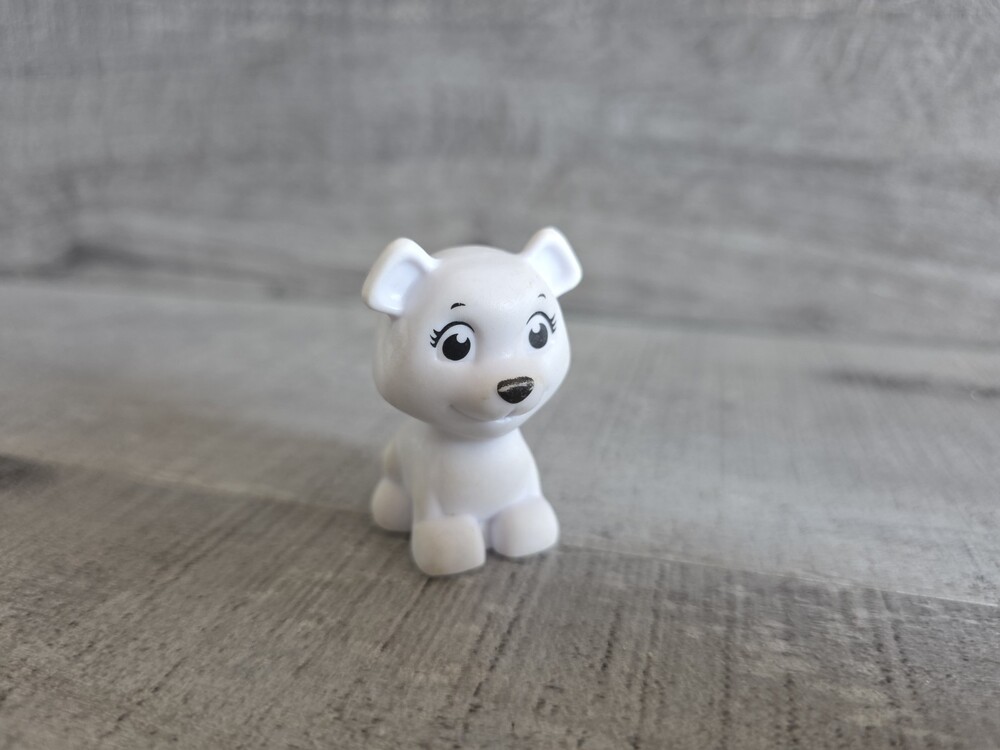 Paw Patrol Rubble's Mountain Rescue Track Replacement Polar Bear Figure ONLY g42